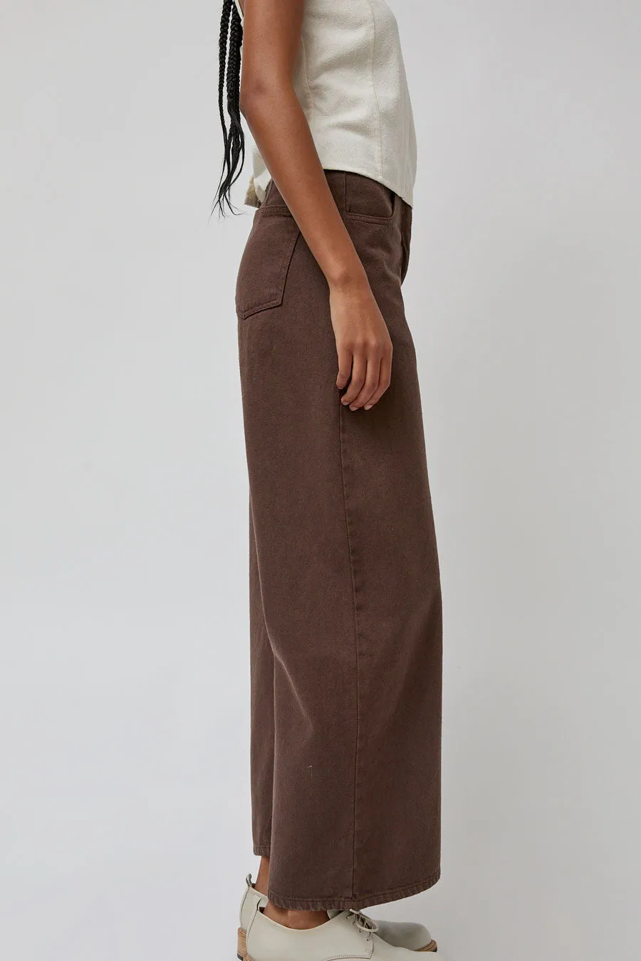 Zii Ropa Renee Pant in Washed Brown sold by No. 6 product image thumbnail 4