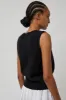 Nothing Written Basic V-Neck Slipover in Black sold by No. 6