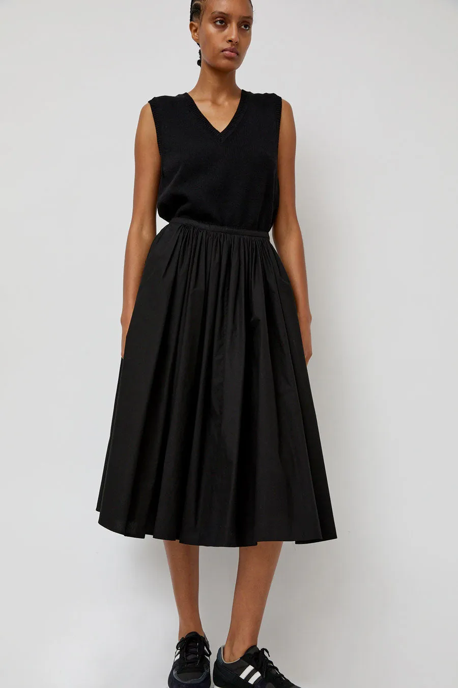Nothing Written Serto Gathered Skirt in Black sold by No. 6