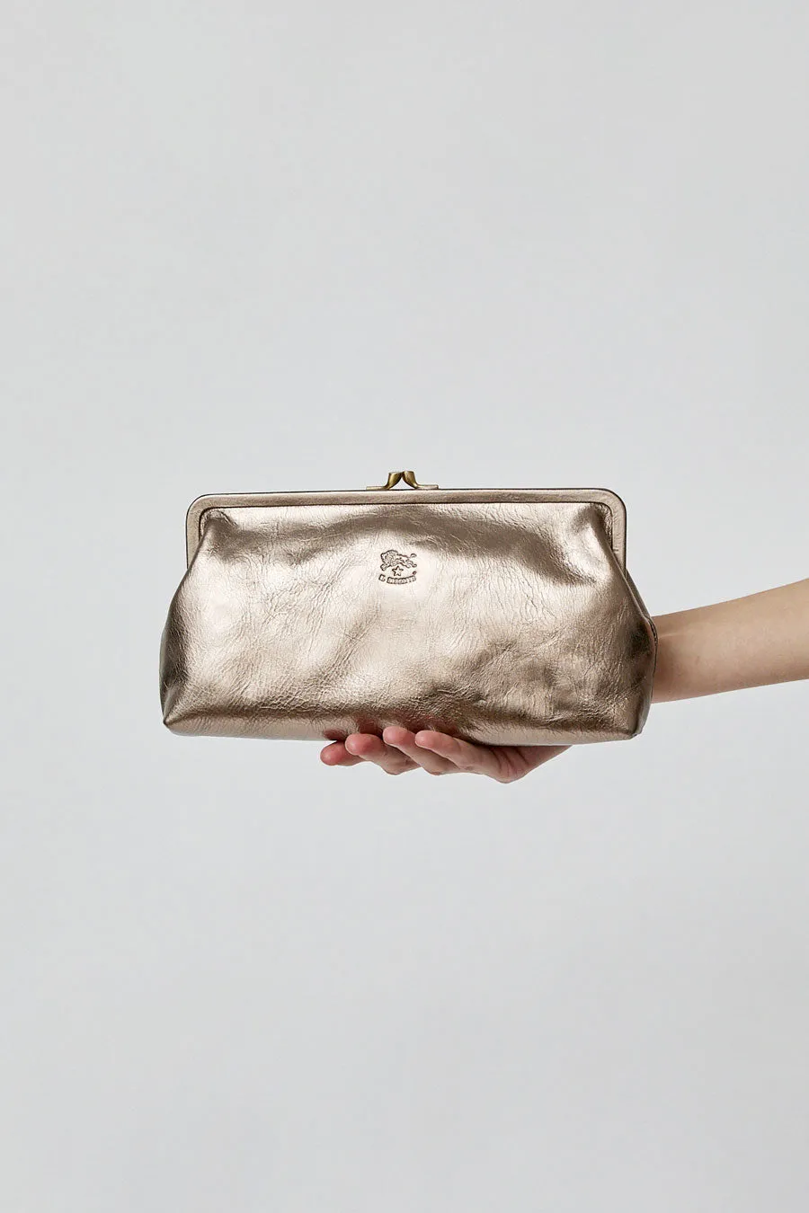 Il Bisonte Classic Clutch in Bronze sold by No. 6 product image thumbnail 4