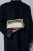 Il Bisonte Classic Clutch in Bronze sold by No. 6