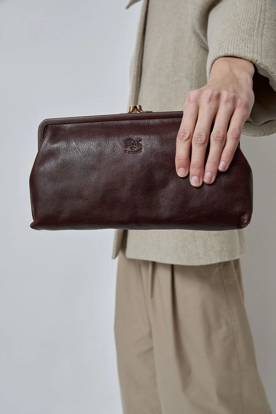 Il Bisonte Classic Clutch in Café sold by No. 6 product image thumbnail 4