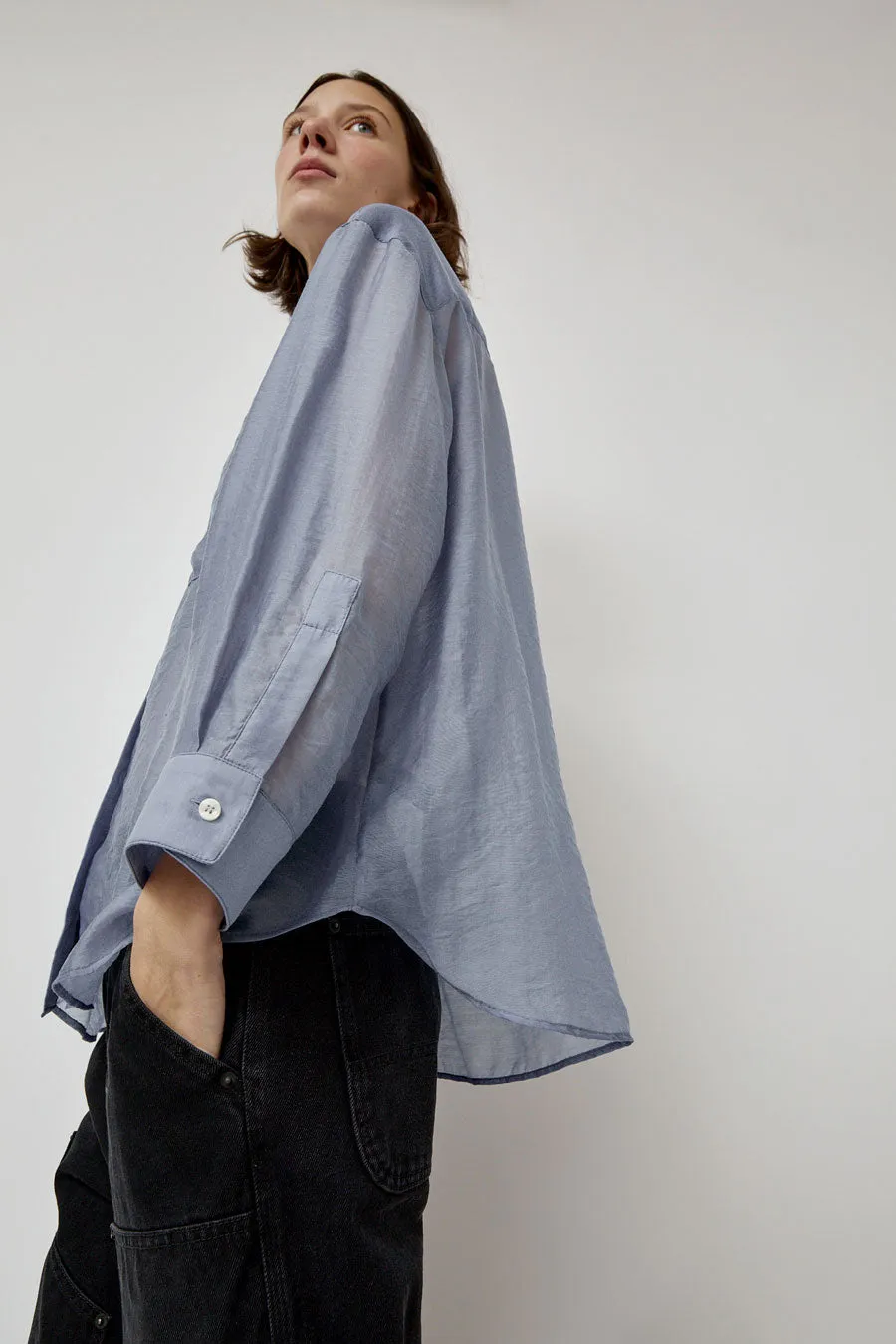 No.6 Lake Shirt in Dusk Organza sold by No. 6 product image thumbnail 3