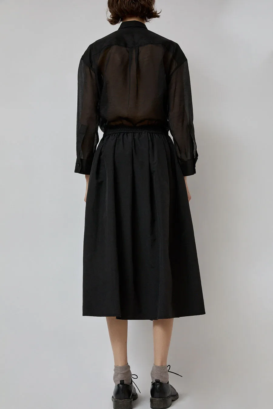 No.6 Mel Skirt in Black Nylon sold by No. 6 product image thumbnail 4