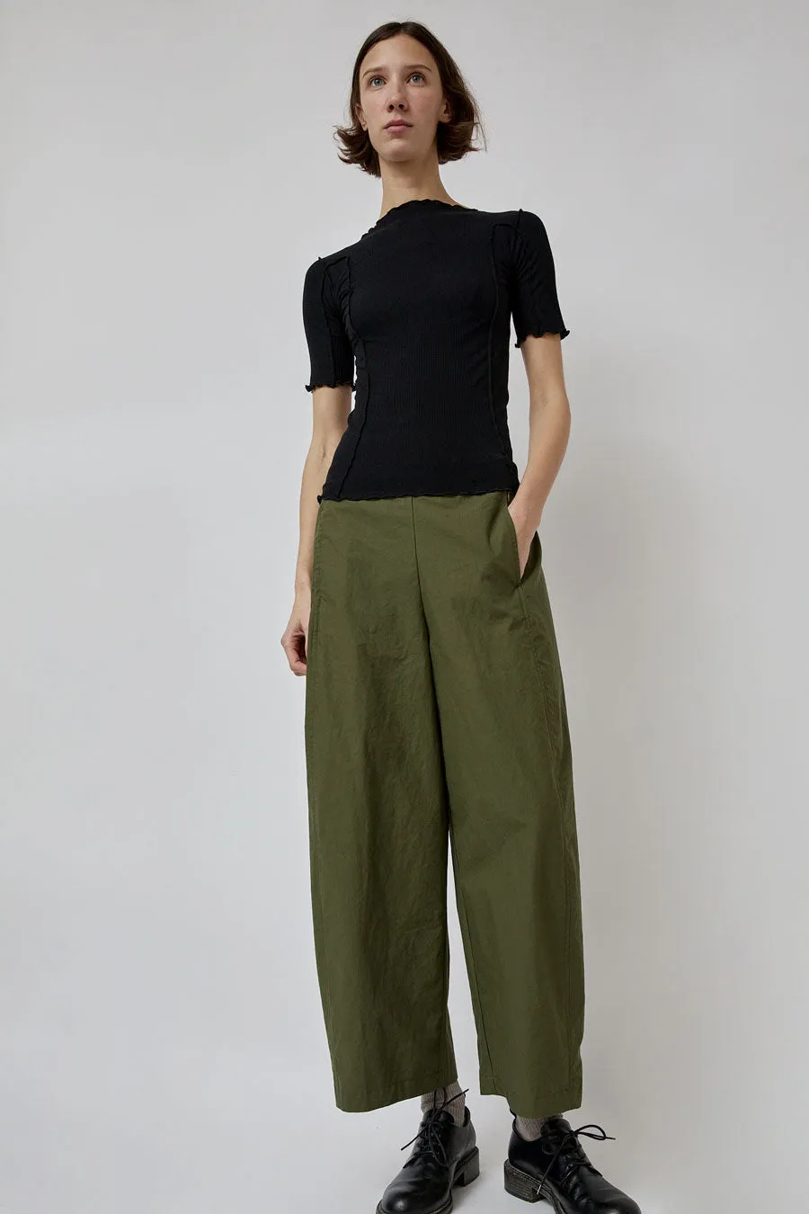 No.6 Porter Pant in Olive sold by No. 6