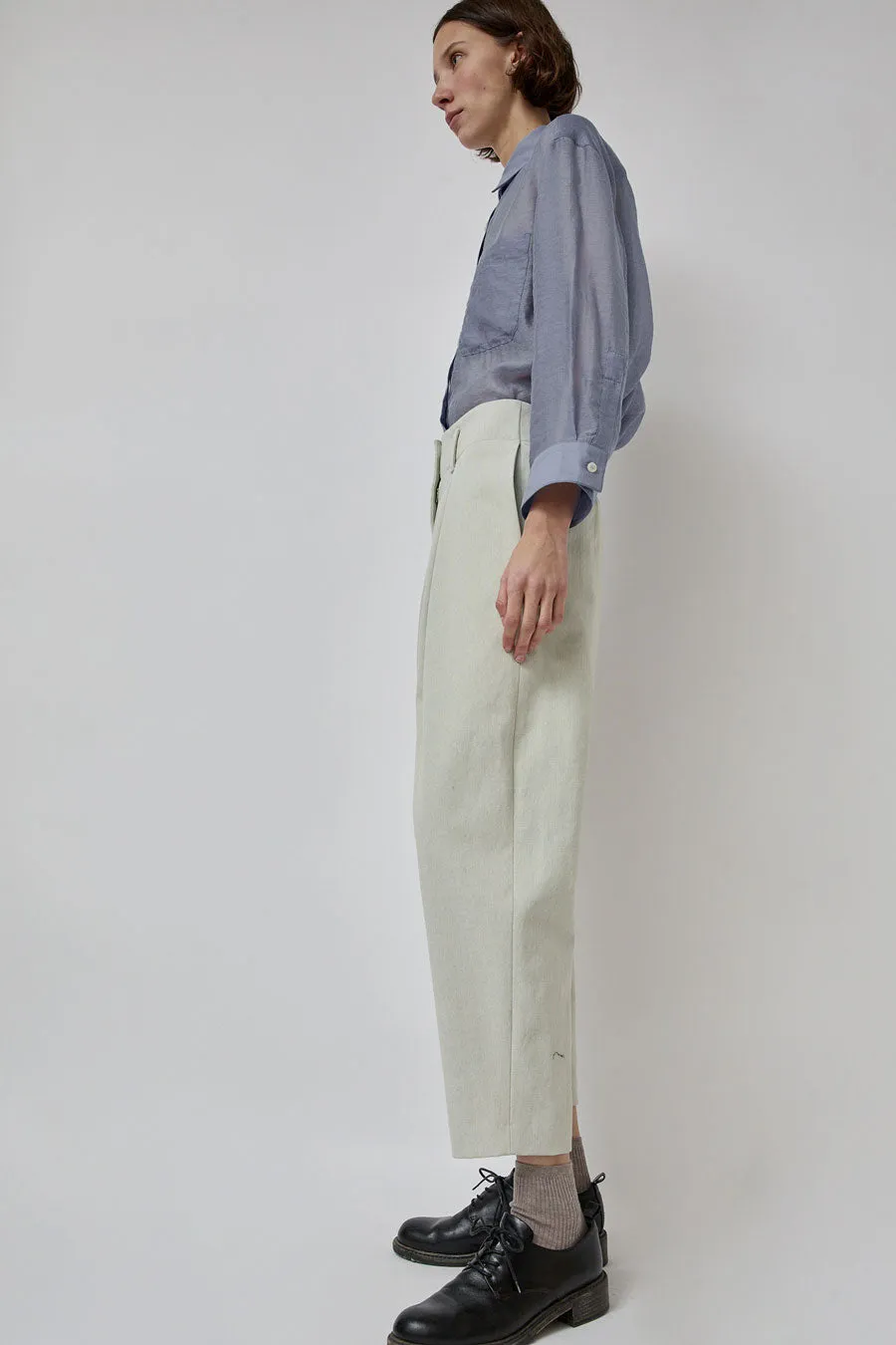 No.6 Hollis Pant in Oyster Denim sold by No. 6 product image thumbnail 5