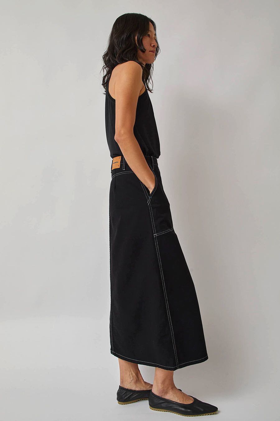 Atelier Delphine Erin Skirt in Black sold by No. 6 product image thumbnail 4