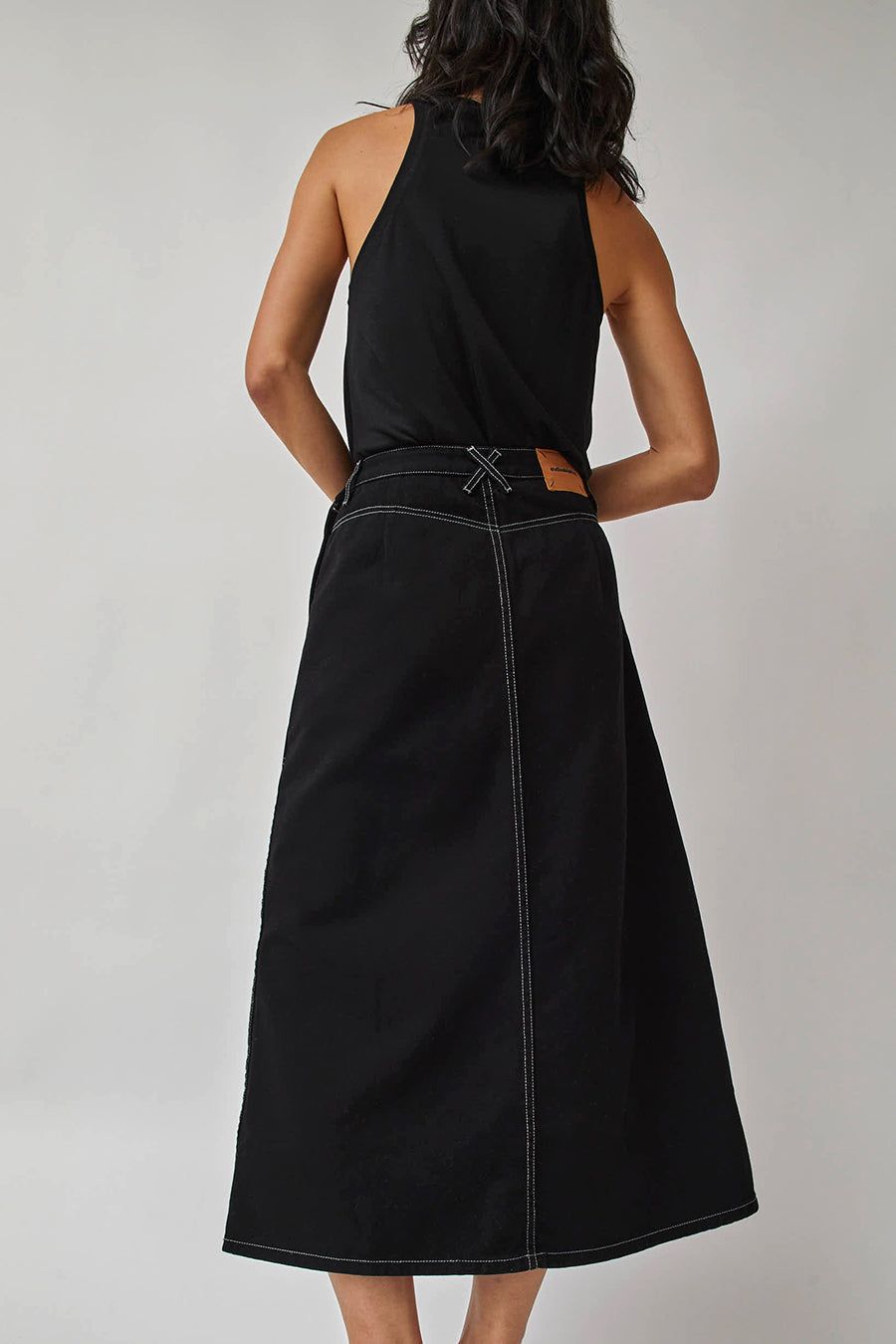 Atelier Delphine Erin Skirt in Black sold by No. 6 product image thumbnail 3