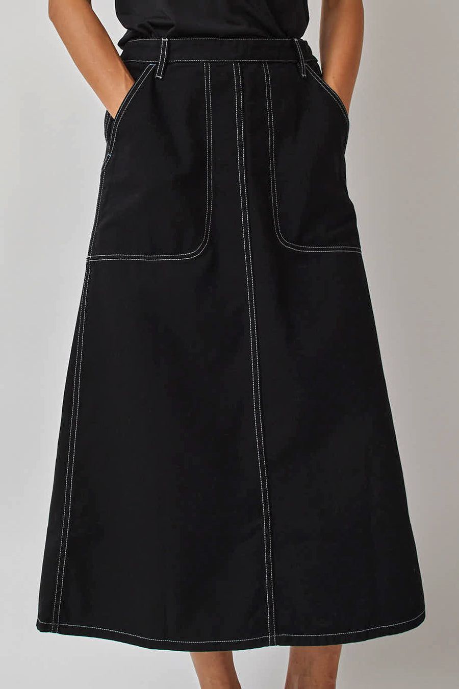 Atelier Delphine Erin Skirt in Black sold by No. 6 product image thumbnail 2