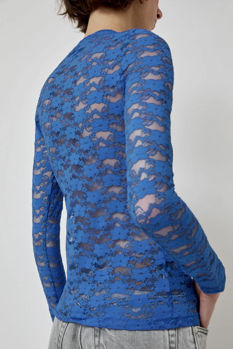 No.6 Ash Tee in Cornflower Lace sold by No. 6 product image thumbnail 4