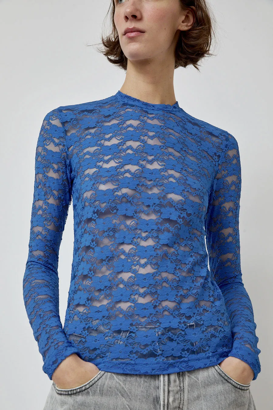 No.6 Ash Tee in Cornflower Lace sold by No. 6 product image thumbnail 2