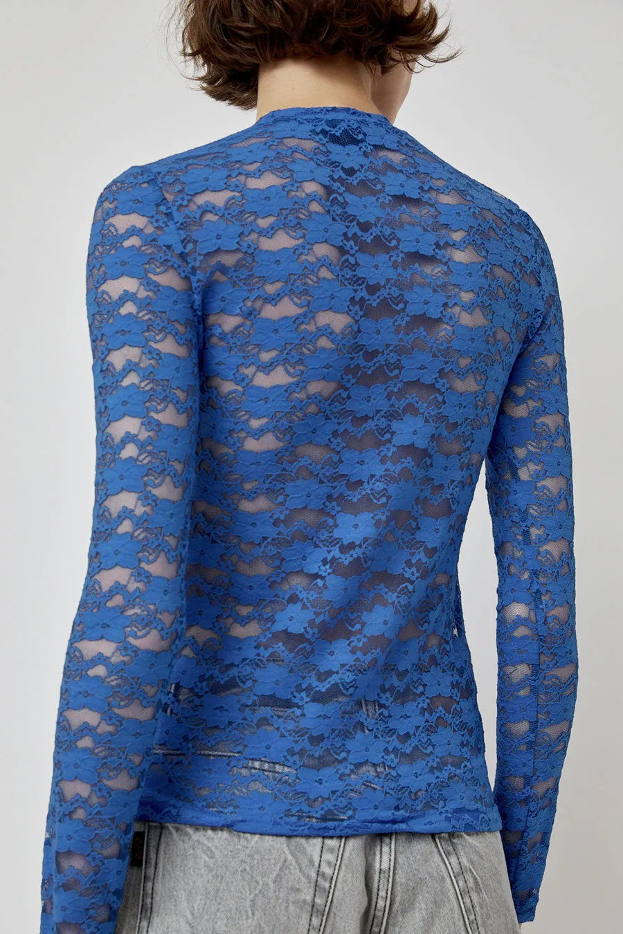 No.6 Ash Tee in Cornflower Lace sold by No. 6 product image thumbnail 5