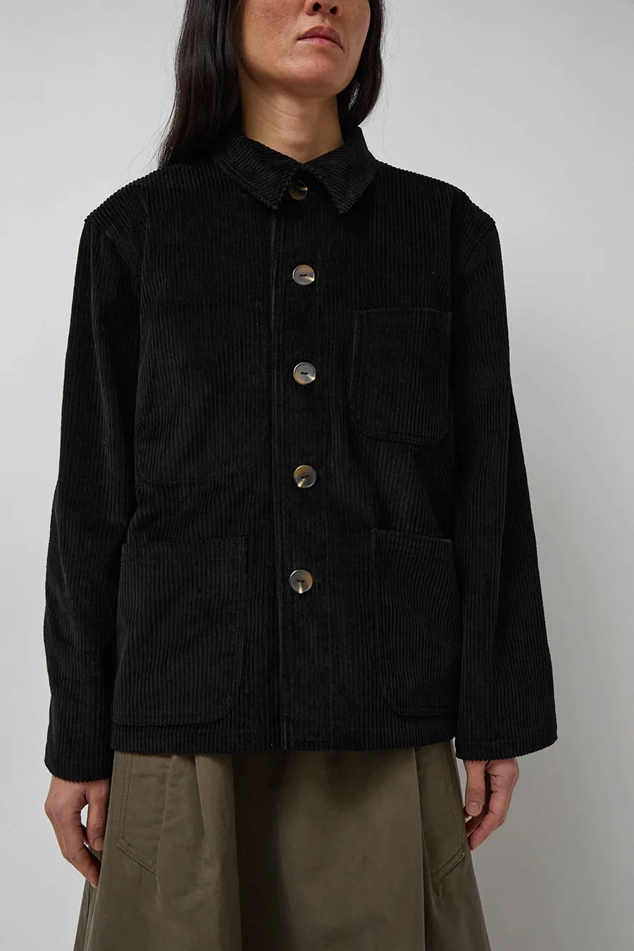 No.6 Chore Coat in Black Corduroy sold by No. 6 product image thumbnail 5
