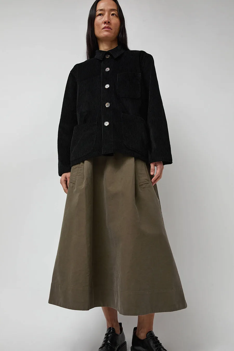 No.6 Chore Coat in Black Corduroy sold by No. 6 product image thumbnail 2