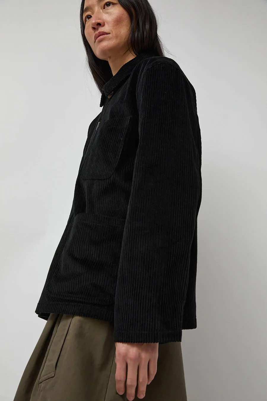 No.6 Chore Coat in Black Corduroy sold by No. 6 product image thumbnail 3