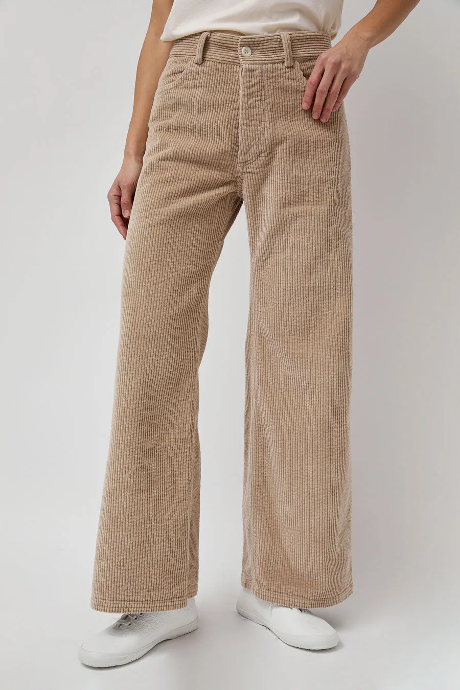 Baserange Tajo Wide Pants in Sand sold by No. 6 product image thumbnail 3