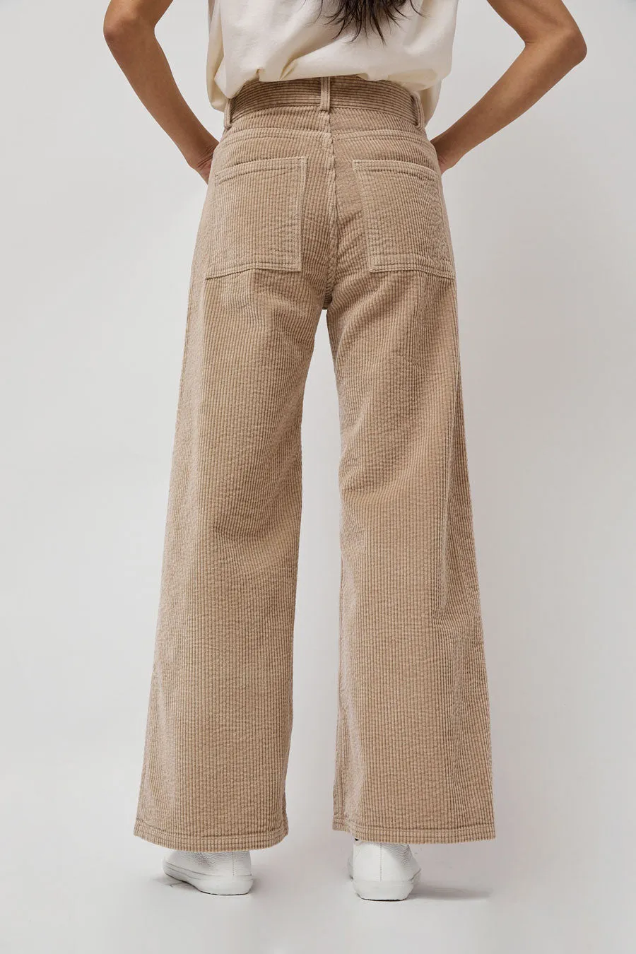 Baserange Tajo Wide Pants in Sand sold by No. 6 product image thumbnail 5