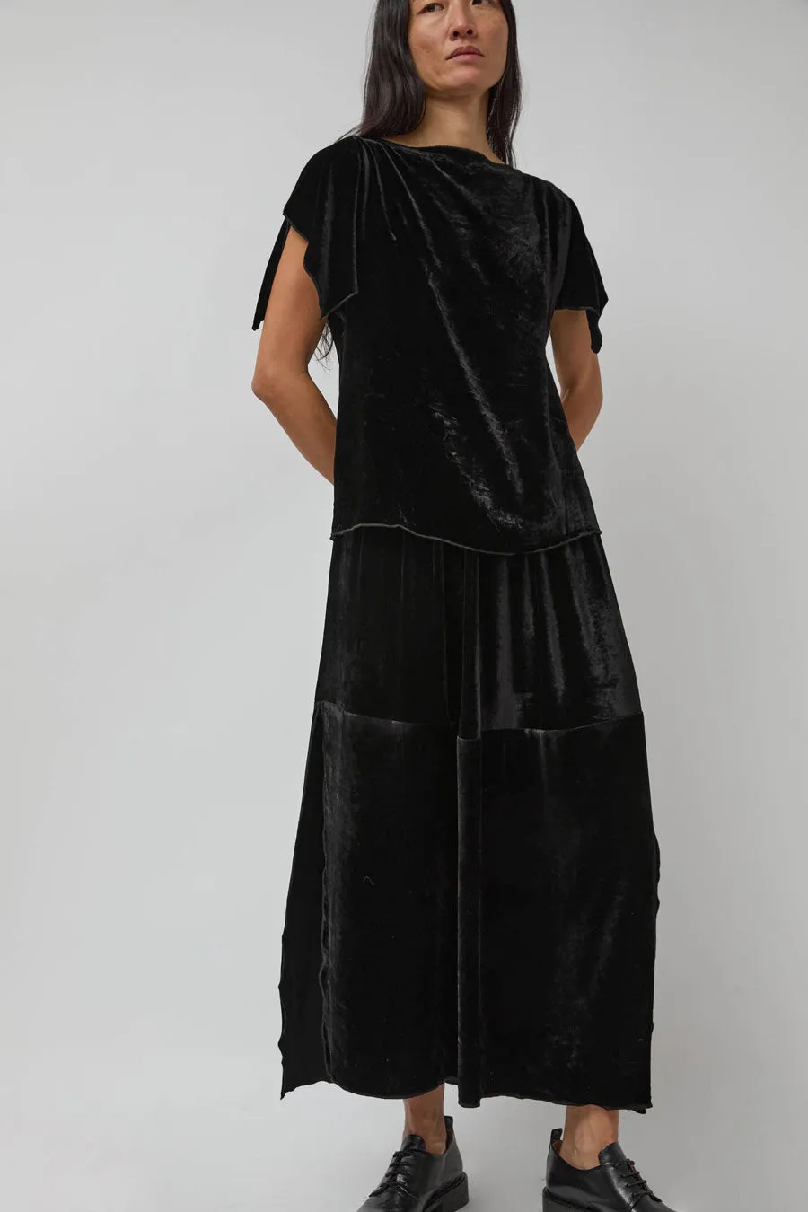 Baserange Olin Top in Black Velvet sold by No. 6 product image thumbnail 5