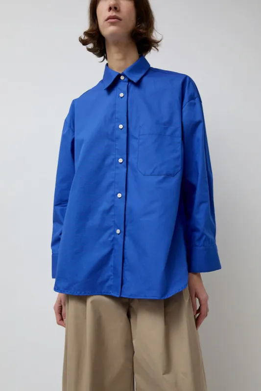 No.6 Henry Shirt in Royal sold by No. 6