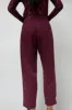 No.6 Hollis Pant in Wine sold by No. 6