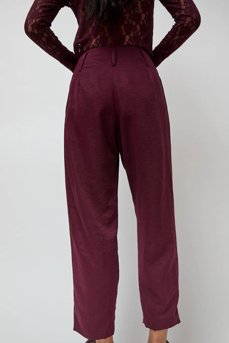 No.6 Hollis Pant in Wine sold by No. 6 product image thumbnail 4