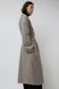 No.6 Ingrid Wrap Coat in Grey sold by No. 6