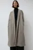 No.6 Ingrid Wrap Coat in Grey sold by No. 6