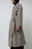 No.6 Ingrid Wrap Coat in Grey sold by No. 6