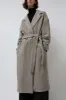 No.6 Ingrid Wrap Coat in Grey sold by No. 6