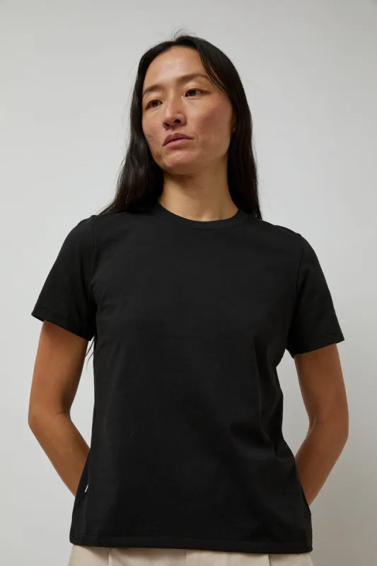 No.6 Tee in Jet Black sold by No. 6