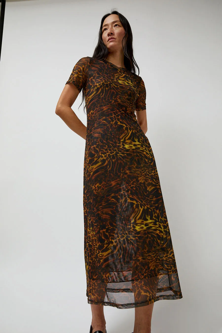 No.6 Mads Dress in Brown Animal sold by No. 6