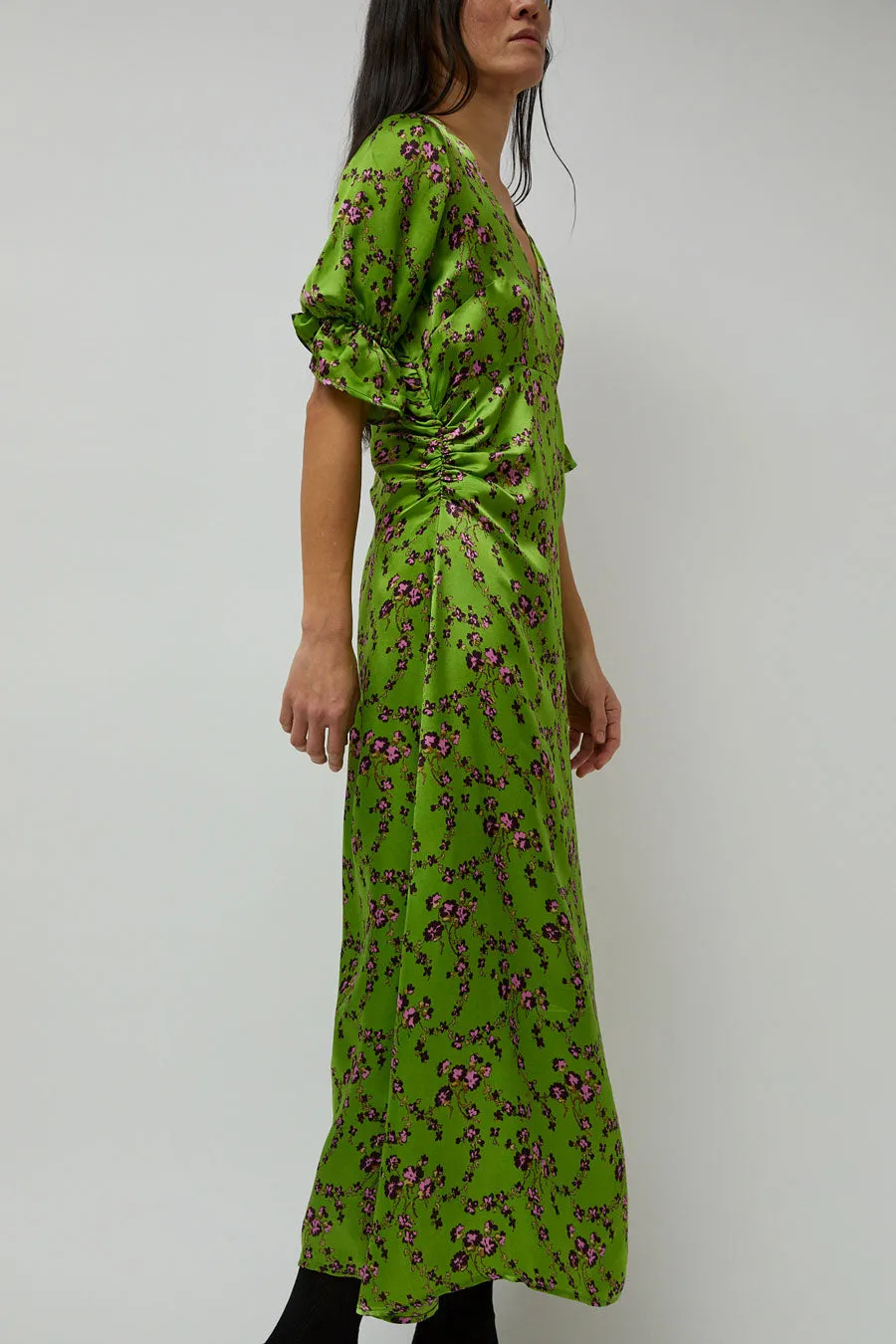 No.6 Luisa Dress in Green Trellis sold by No. 6 product image thumbnail 5