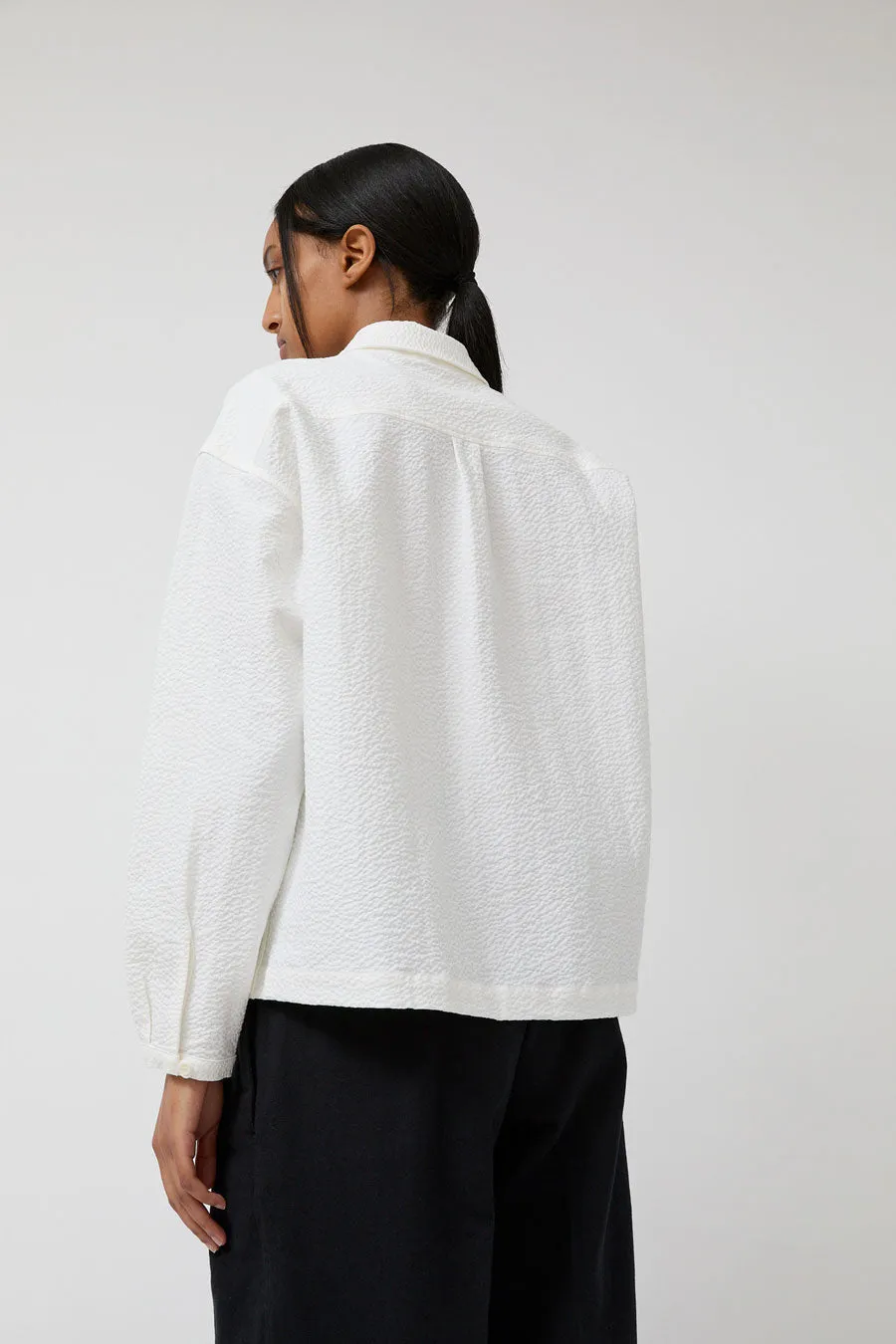 YMC Marianne Shirt in White sold by No. 6 product image thumbnail 2