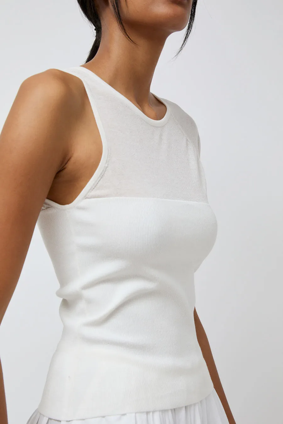 Anggae Asymmetrical Tube Top in Ivory sold by No. 6 product image thumbnail 2