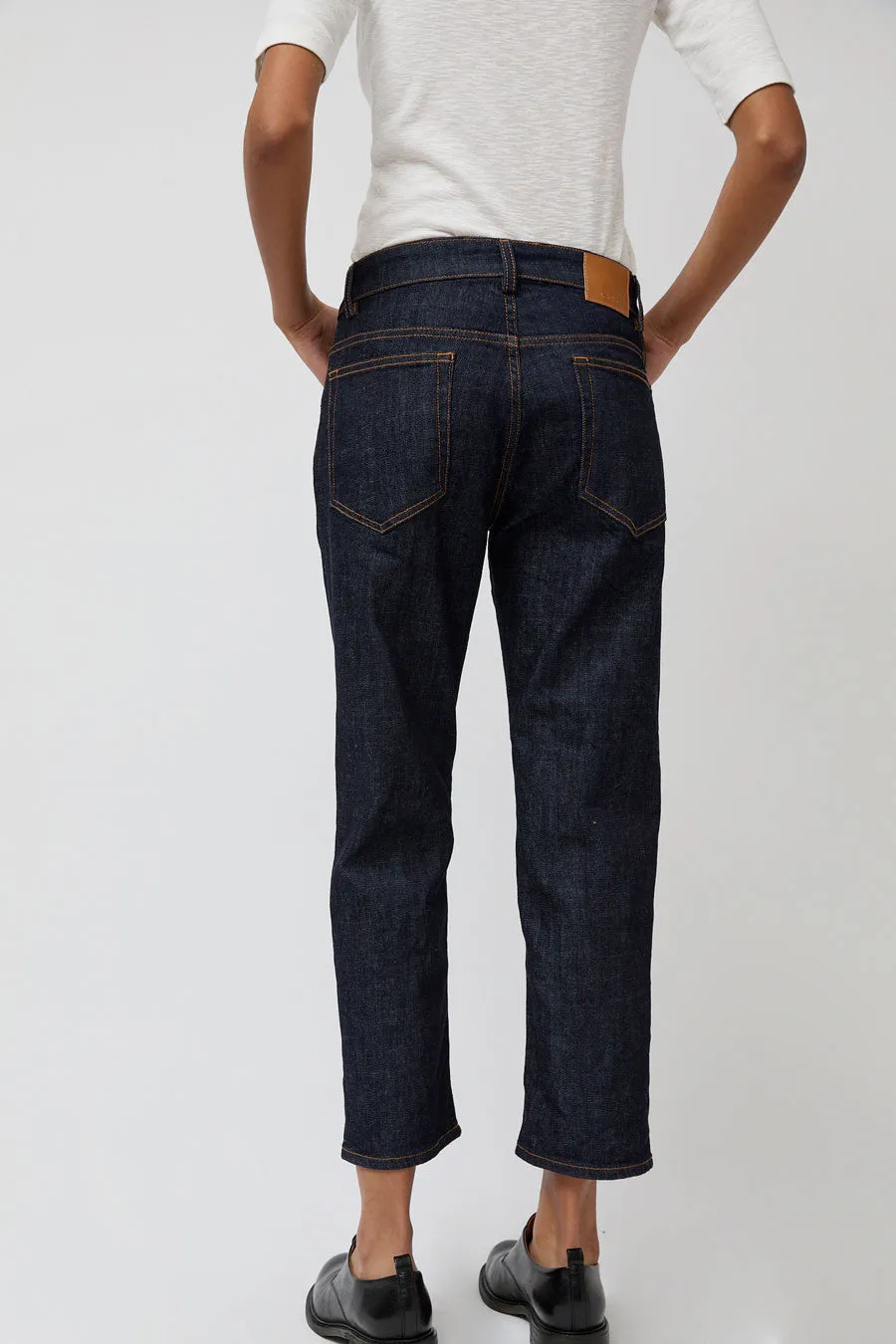 6397 Shorty Jean in Dark Rinse sold by No. 6 product image thumbnail 4