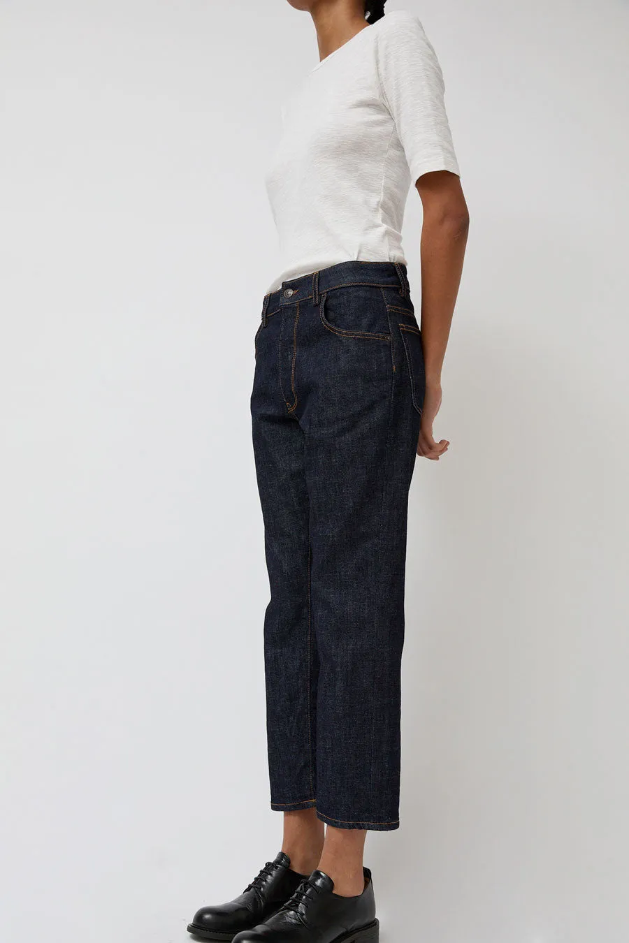 6397 Shorty Jean in Dark Rinse sold by No. 6 product image thumbnail 3