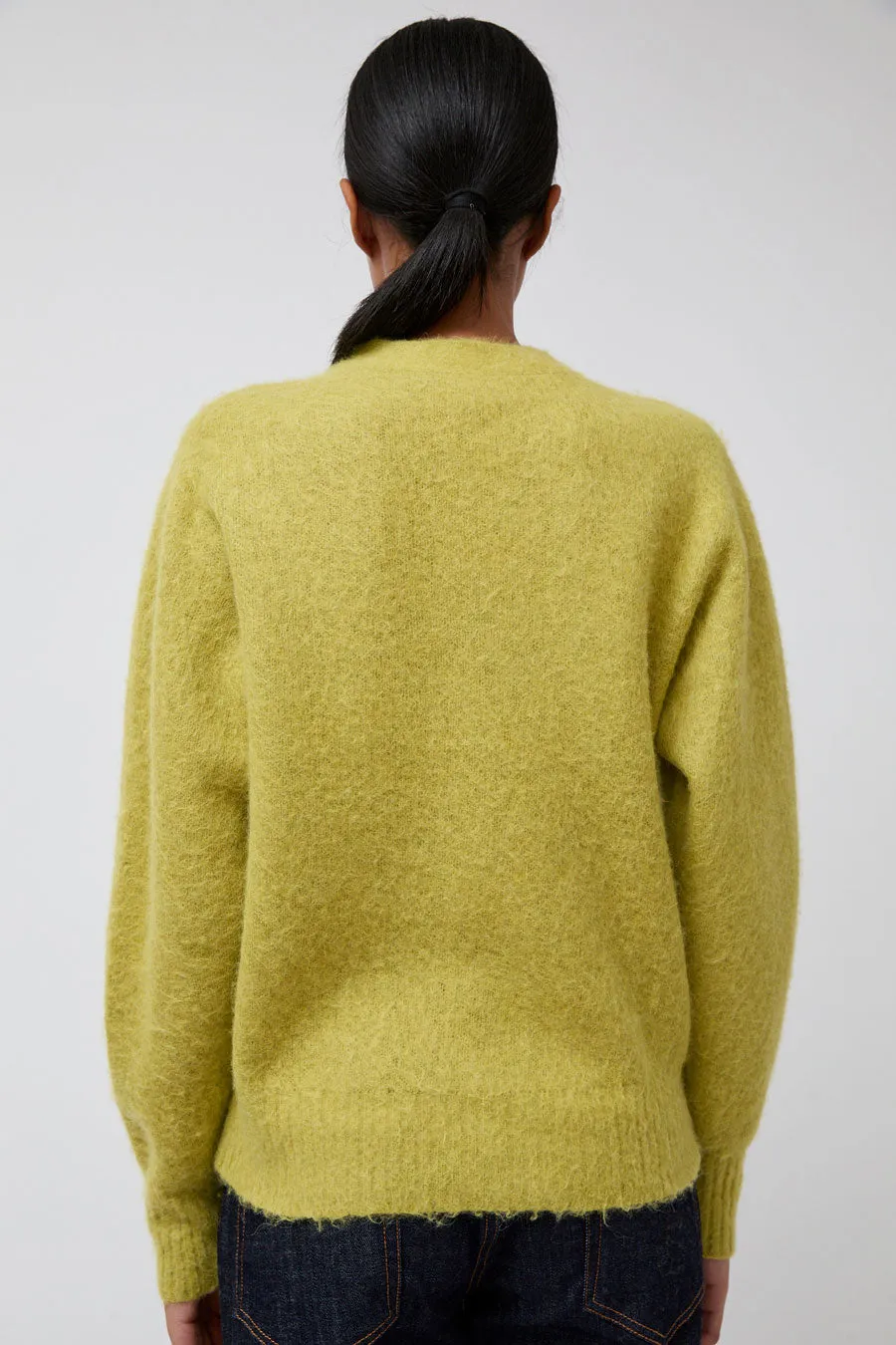 6397 Grunge Cardigan in Moss Green sold by No. 6 product image thumbnail 4