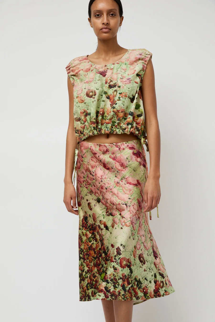 No.6 Mitta Skirt in Auburn Floral sold by No. 6