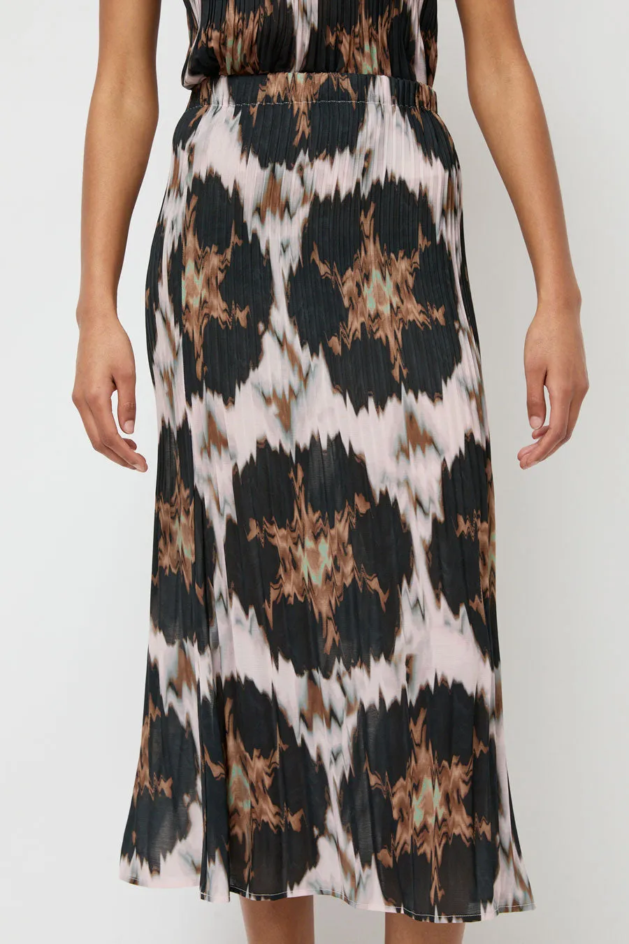 No.6 Hiro Skirt in Blush Ikat sold by No. 6 product image thumbnail 2