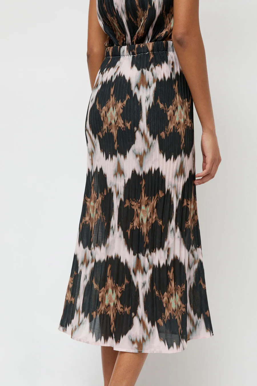 No.6 Hiro Skirt in Blush Ikat sold by No. 6 product image thumbnail 4