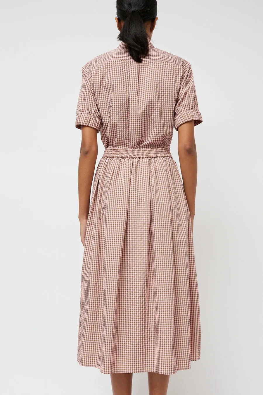 No.6 Mel Skirt in Pink Gingham sold by No. 6 product image thumbnail 4