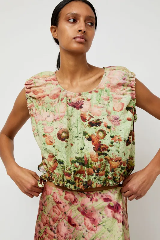 No.6 Anabel Top in Auburn Floral sold by No. 6