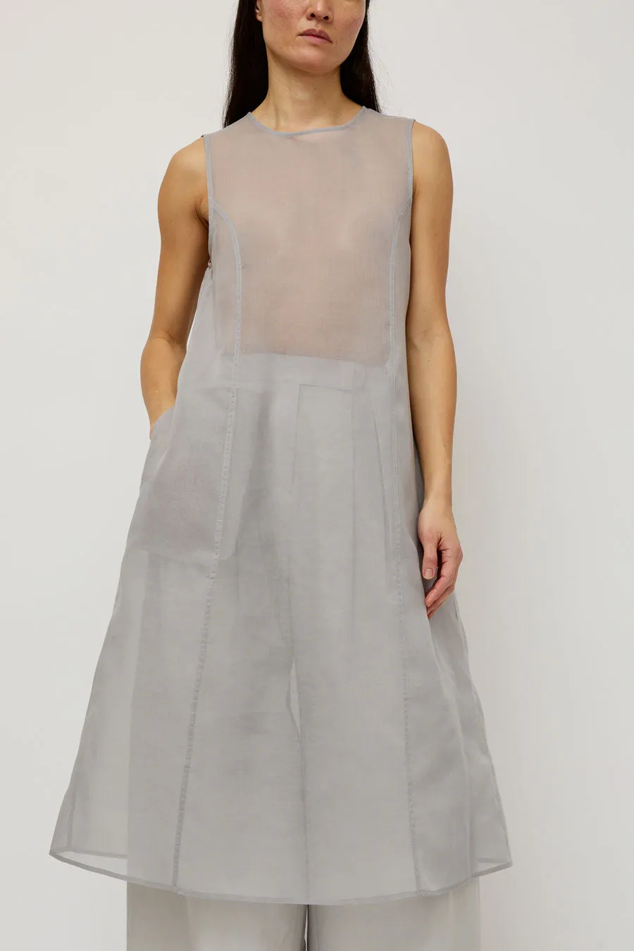 Amomento Sheer Long Dress in Grey sold by No. 6 product image thumbnail 5
