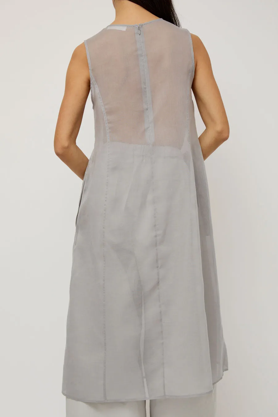Amomento Sheer Long Dress in Grey sold by No. 6 product image thumbnail 3