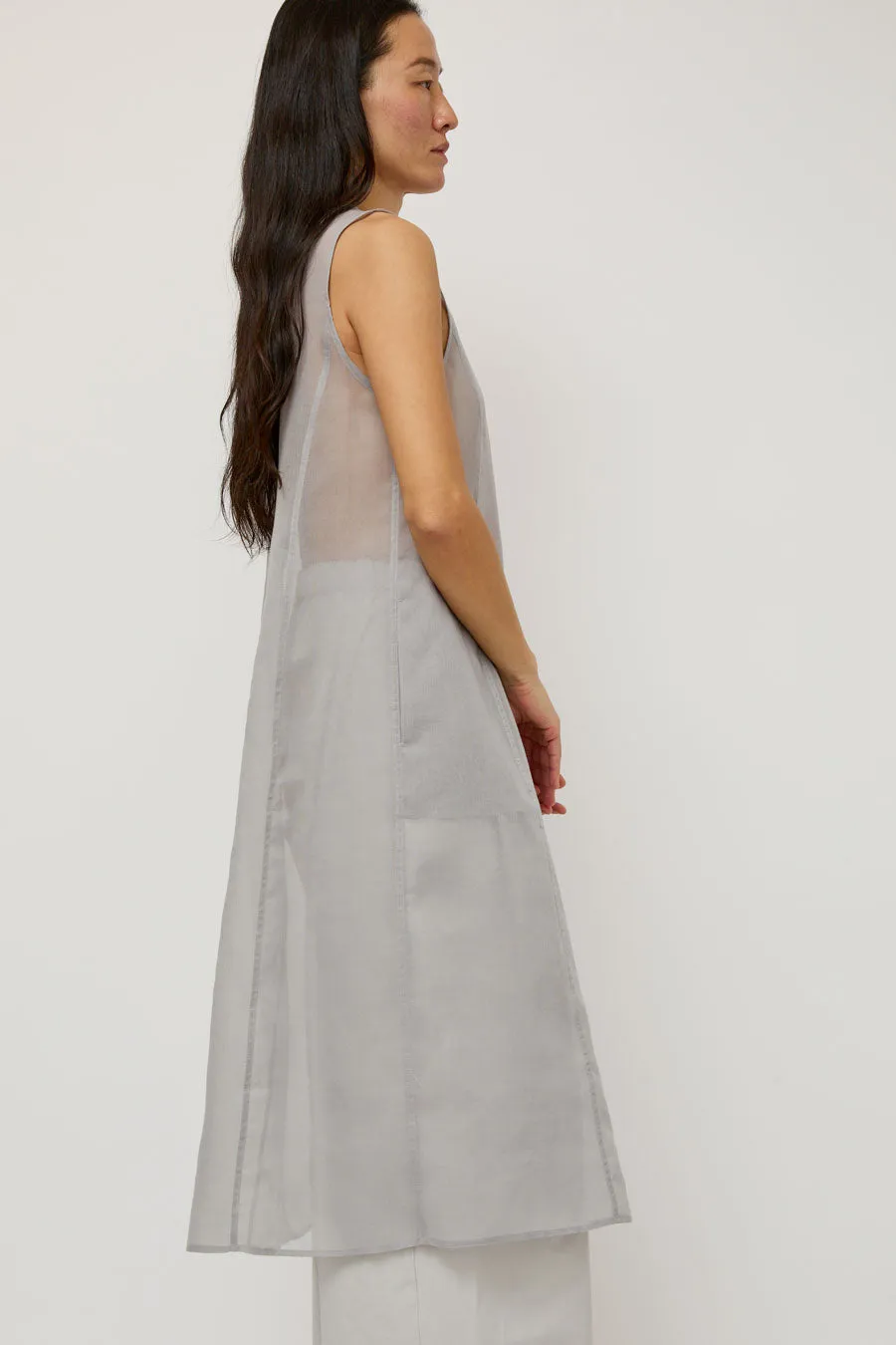 Amomento Sheer Long Dress in Grey sold by No. 6 product image thumbnail 4