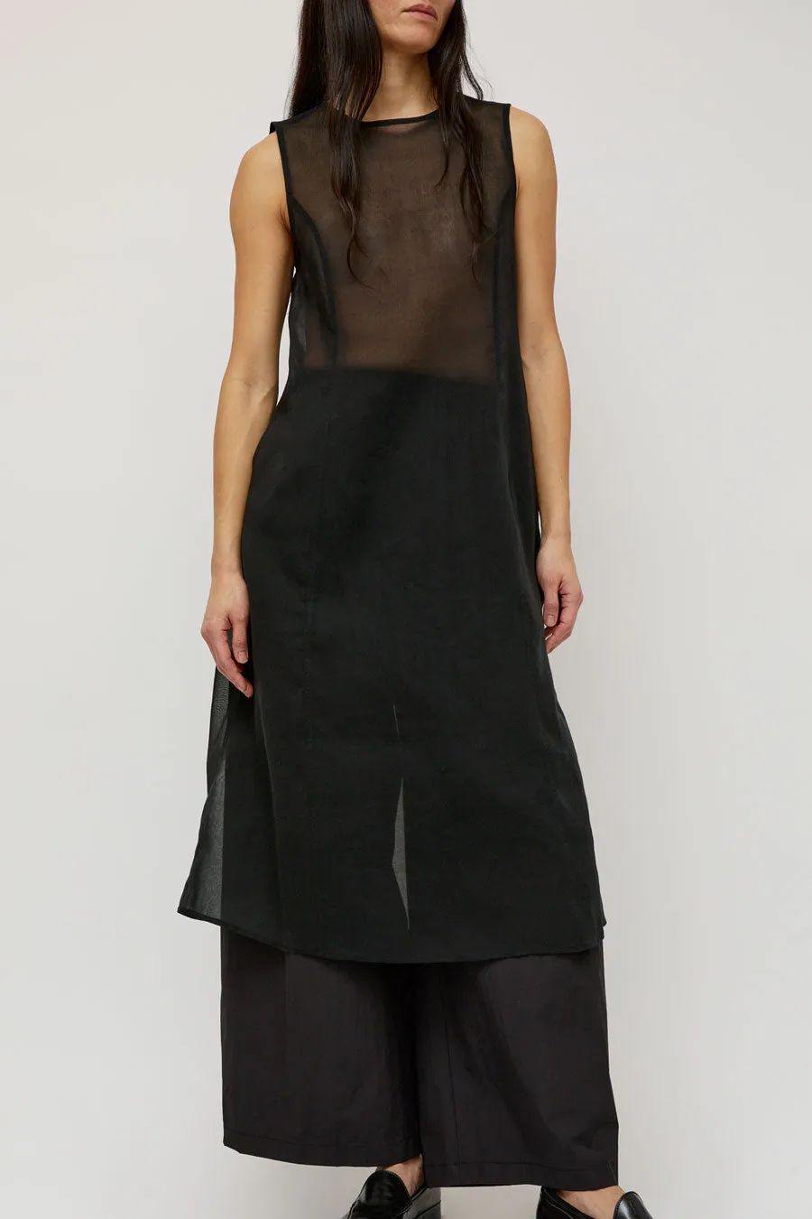 Amomento Sheer Long Dress in Black sold by No. 6 product image thumbnail 4