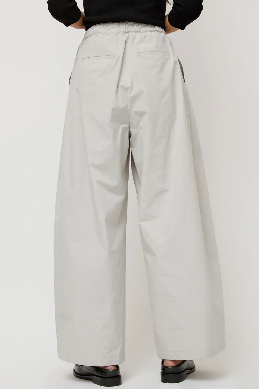 Amomento Three Tuck Banding Pants in Grey sold by No. 6 product image thumbnail 5