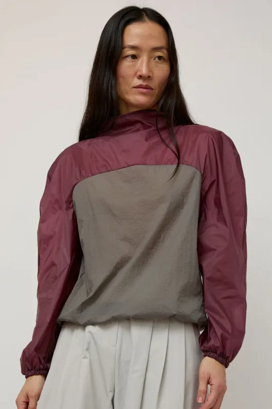 Amomento Sheer Nylon Two Way Top in Purple sold by No. 6