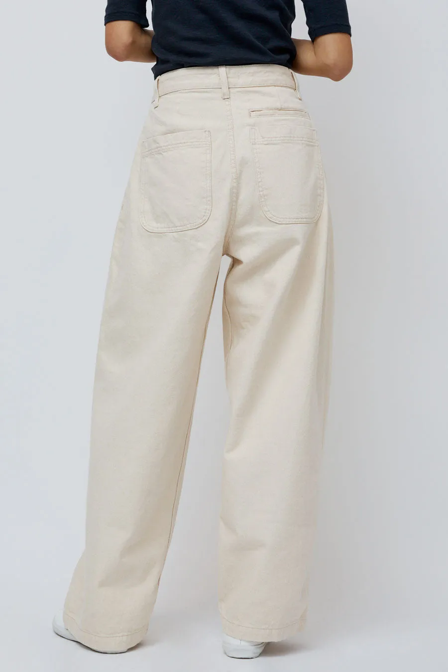 YMC Replacement Jean in Ecru sold by No. 6 product image thumbnail 5