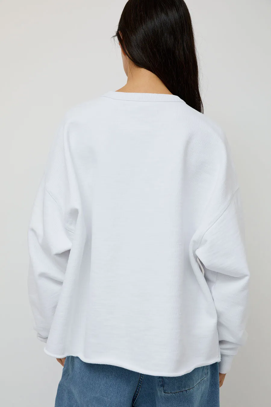 YMC Studio Sweatshirt in White sold by No. 6 product image thumbnail 5